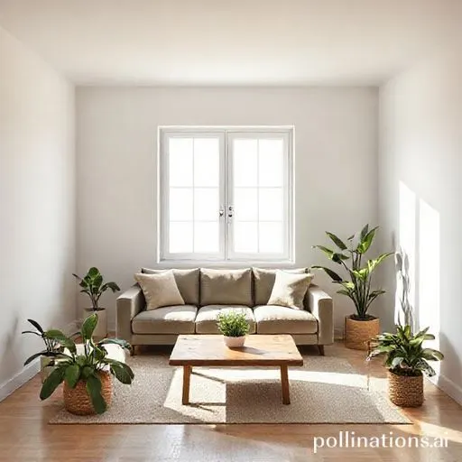 Un intérieur minimaliste et apaisant avec des éléments naturels